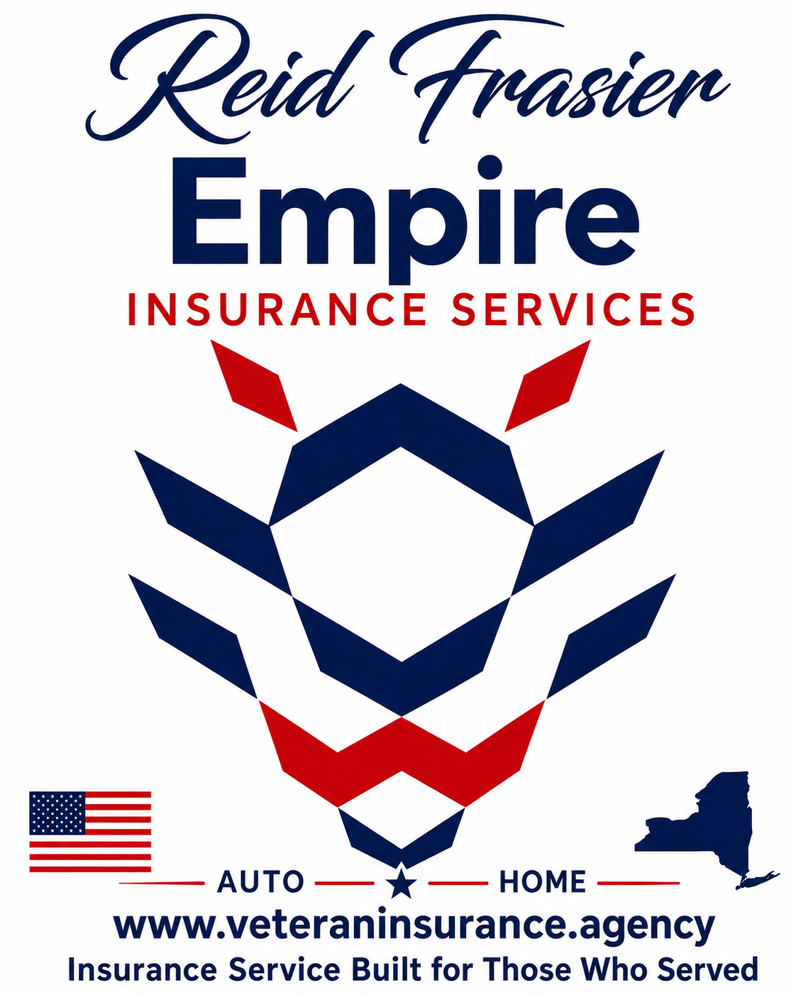 Reid Frasier, Empire Insurance Services — veteran-owned New York auto and home insurance